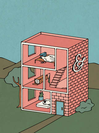 illustration of Earthfoam factory